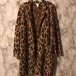 Chico’s size 3 Leopard / Cheetah sweater